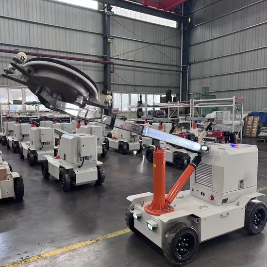 2800bar Dry Dock Bottom High Pressure Cleaning Car for Dockyard Industry